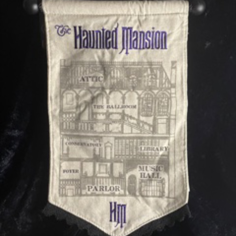 Haunted Mansion Map Art